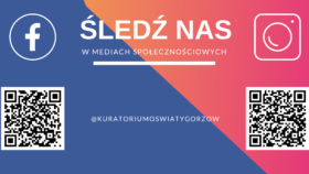 baner reklamujący media społecznościowe kuratorium oświaty